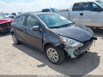  Salvage Toyota Prius c