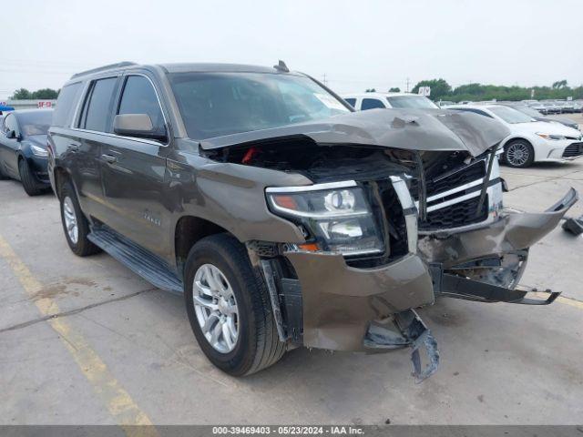  Salvage Chevrolet Tahoe