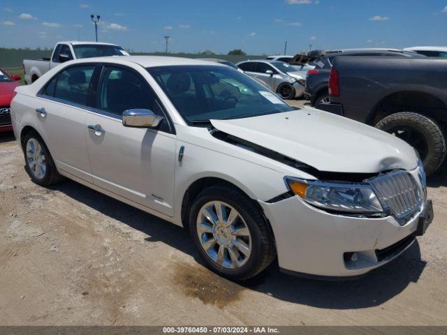  Salvage Lincoln MKZ Hybrid