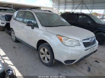  Salvage Subaru Forester