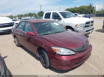  Salvage Toyota Camry