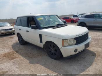  Salvage Land Rover Range Rover