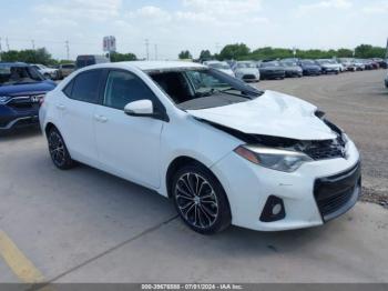  Salvage Toyota Corolla