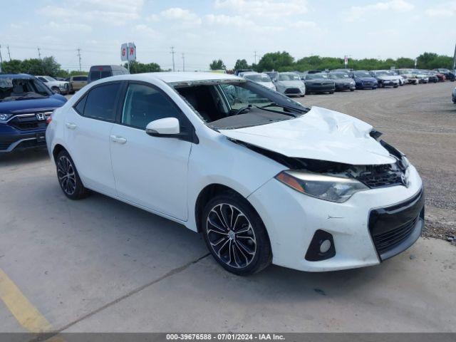  Salvage Toyota Corolla