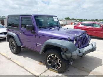  Salvage Jeep Wrangler