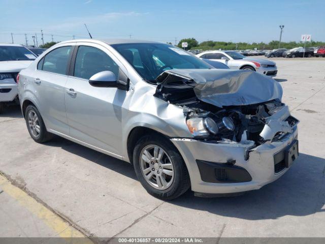  Salvage Chevrolet Sonic