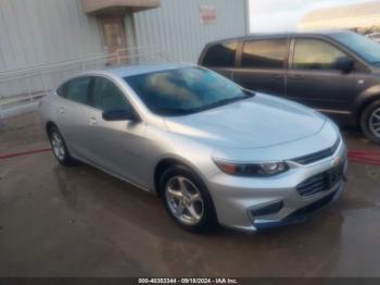  Salvage Chevrolet Malibu