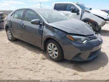  Salvage Toyota Corolla