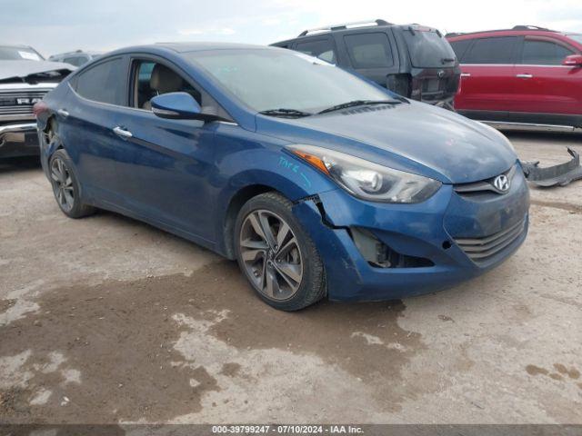  Salvage Hyundai ELANTRA