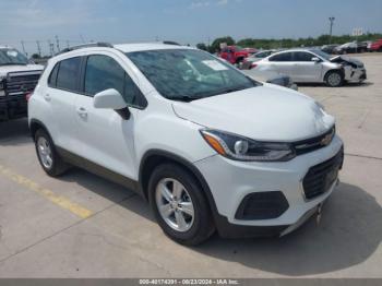  Salvage Chevrolet Trax