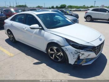  Salvage Hyundai ELANTRA