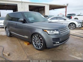  Salvage Land Rover Range Rover