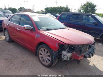  Salvage Lincoln MKZ