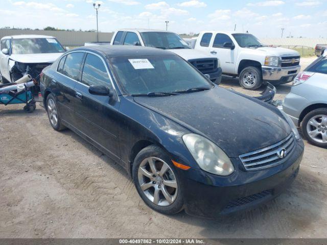  Salvage INFINITI G35