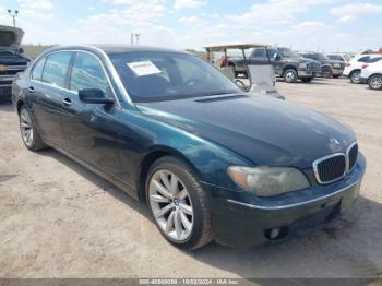  Salvage BMW 7 Series