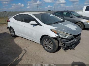  Salvage Hyundai ELANTRA