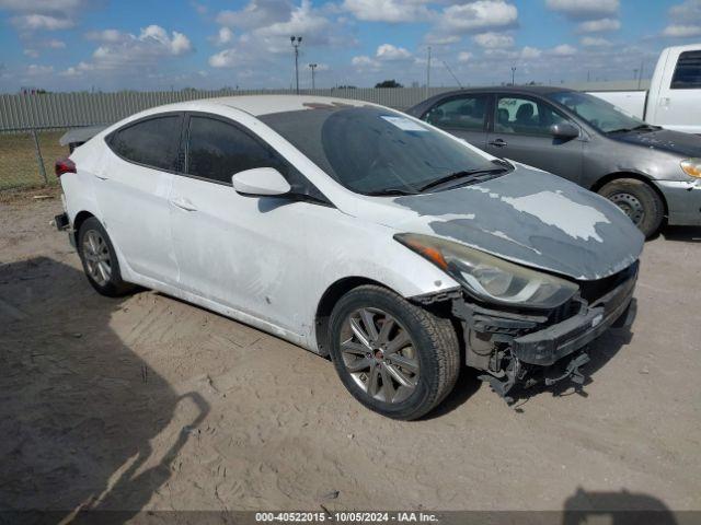  Salvage Hyundai ELANTRA