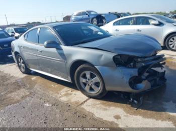  Salvage Pontiac Grand Prix