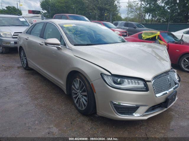  Salvage Lincoln MKZ