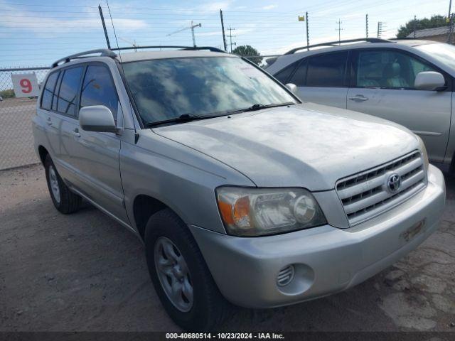  Salvage Toyota Highlander