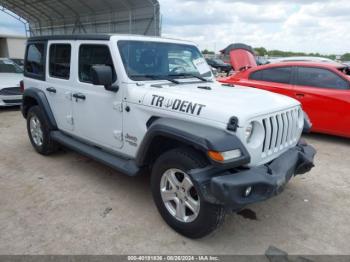  Salvage Jeep Wrangler