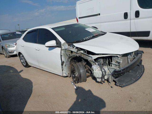  Salvage Toyota Corolla