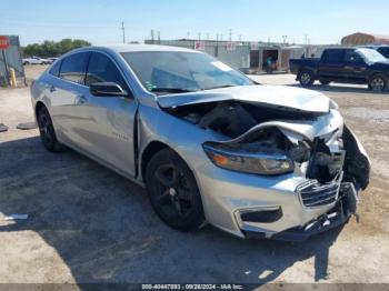  Salvage Chevrolet Malibu