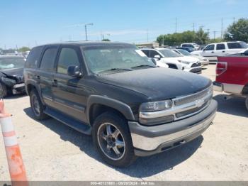  Salvage Chevrolet Tahoe