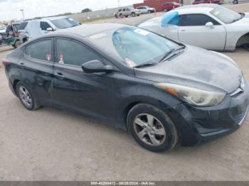  Salvage Hyundai ELANTRA