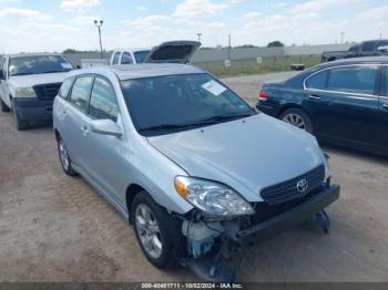  Salvage Toyota Matrix