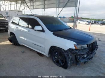  Salvage Jeep Grand Cherokee