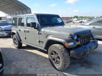  Salvage Jeep Wrangler