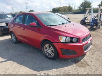  Salvage Chevrolet Sonic