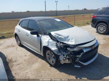  Salvage Toyota Corolla