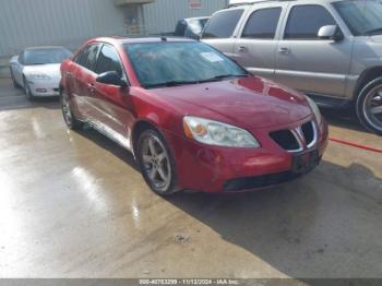  Salvage Pontiac G6