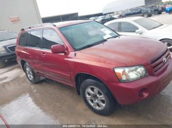  Salvage Toyota Highlander