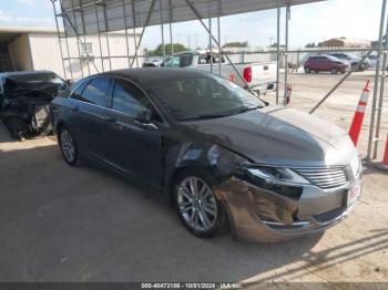  Salvage Lincoln MKZ