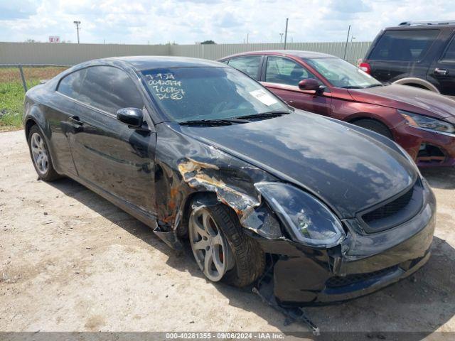  Salvage INFINITI G35