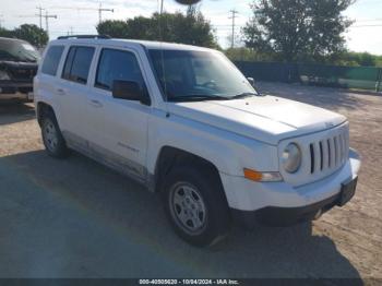  Salvage Jeep Patriot