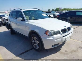  Salvage BMW X Series