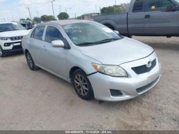  Salvage Toyota Corolla