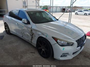  Salvage INFINITI Q50