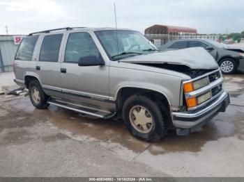  Salvage Chevrolet Tahoe