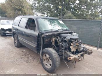  Salvage Chevrolet Tahoe