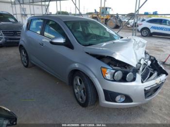  Salvage Chevrolet Sonic