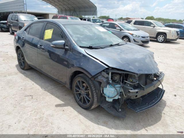  Salvage Toyota Corolla