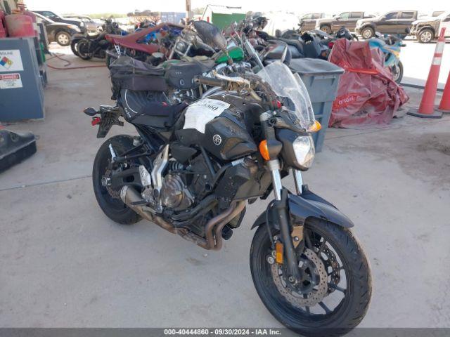  Salvage Yamaha Fz07