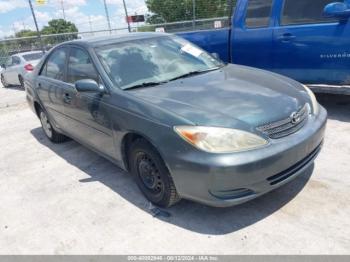  Salvage Toyota Camry