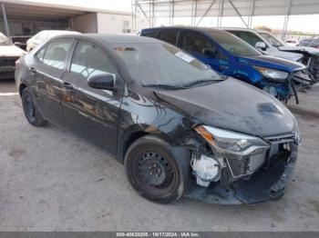  Salvage Toyota Corolla