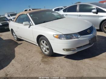  Salvage Toyota Camry